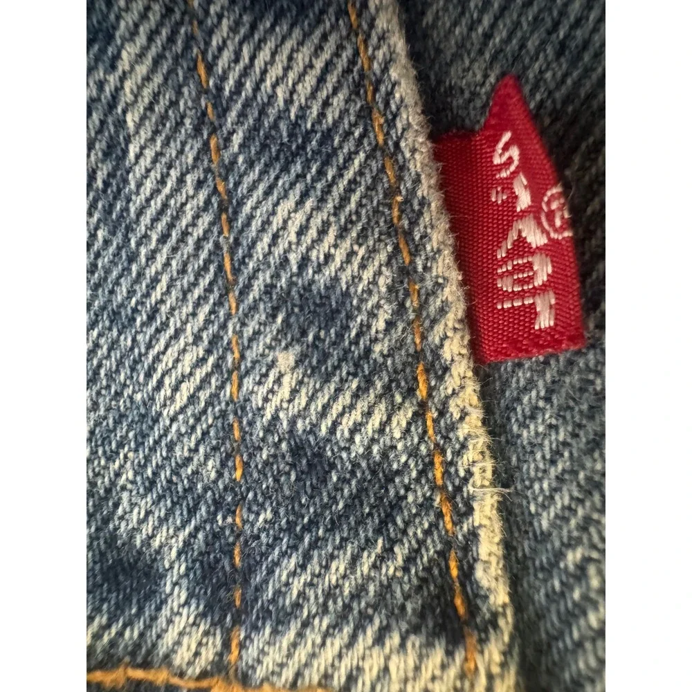 Levi's 569 Loose Straight Jeans Mens 36x32 Blue Denim Relaxed Fit